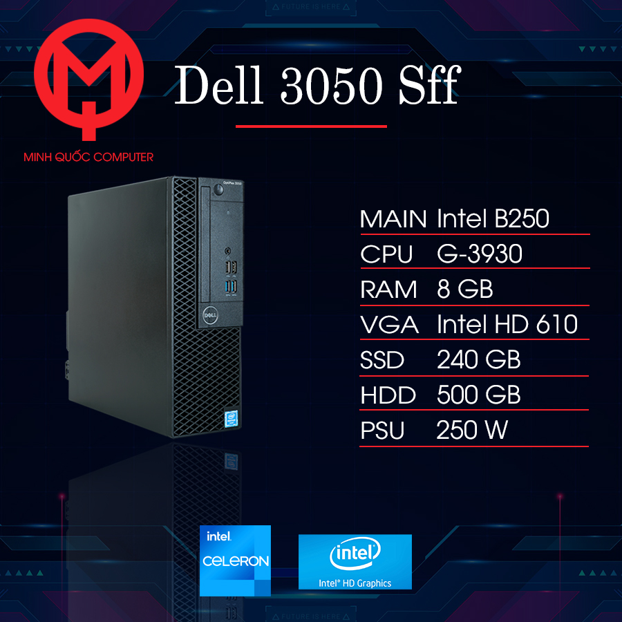 Dell Optiplex 3050 Sff (Celeron G3930)